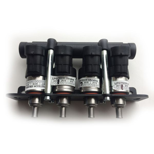 Форсунки LpgTech Yeti в рамке 4 цил  INJ-LPG-Yeti-4C фото