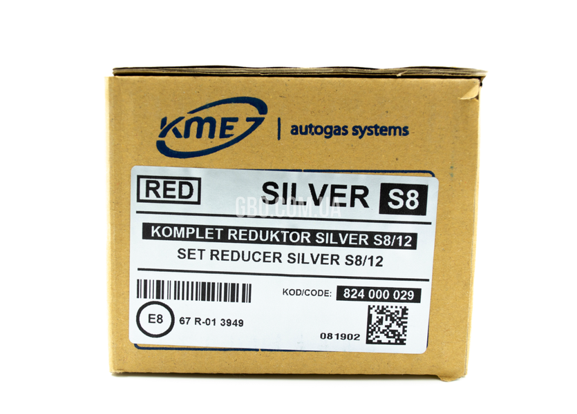 Редуктор KME SILVER S8 180 кВт (245 к.с.) з ЕМК газу 8201000030 фото