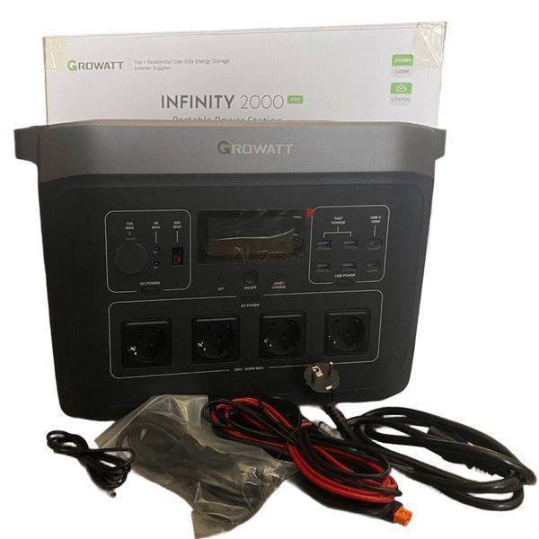 Зарядная станция Growatt Infinity 2000 Pro 2400W 2048Wh Infinity2000 фото
